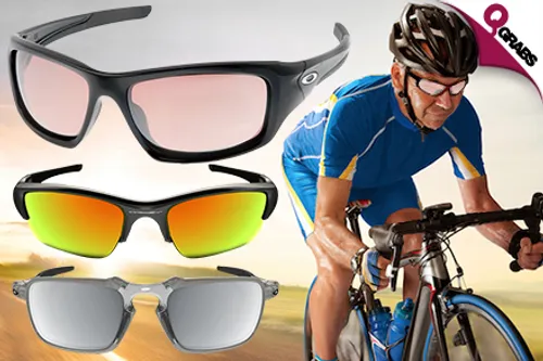 From QR399 Be Stylish & Sporty with Oakley Sunglasses for Men OR Women! (Up to QR1456 Value)